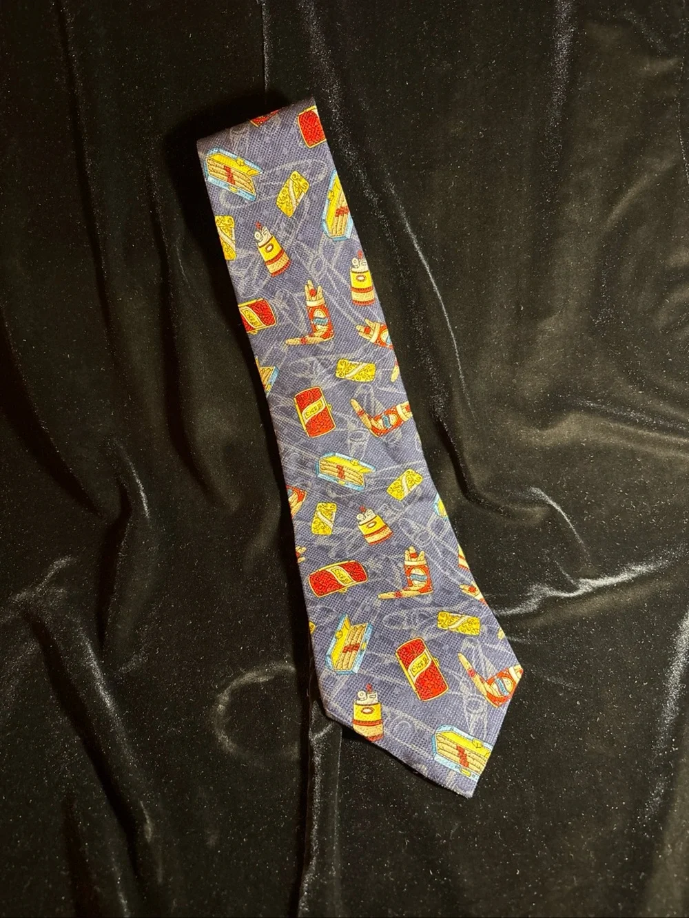 Cigar Necktie by Gino Pompeii Cigars Lighter Silk